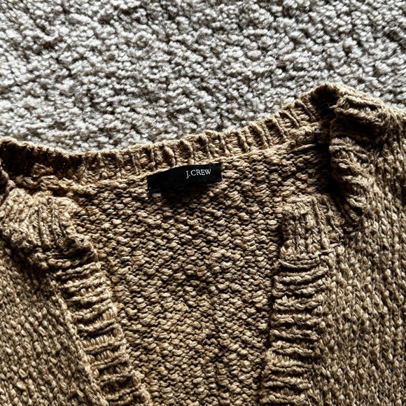 J. Crew Tan Textured Knit Sweater - Picture 2 of 6